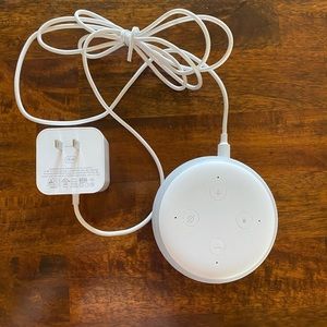 Echo Dot (3rd Gen)- Smart speaker with Alexa - White